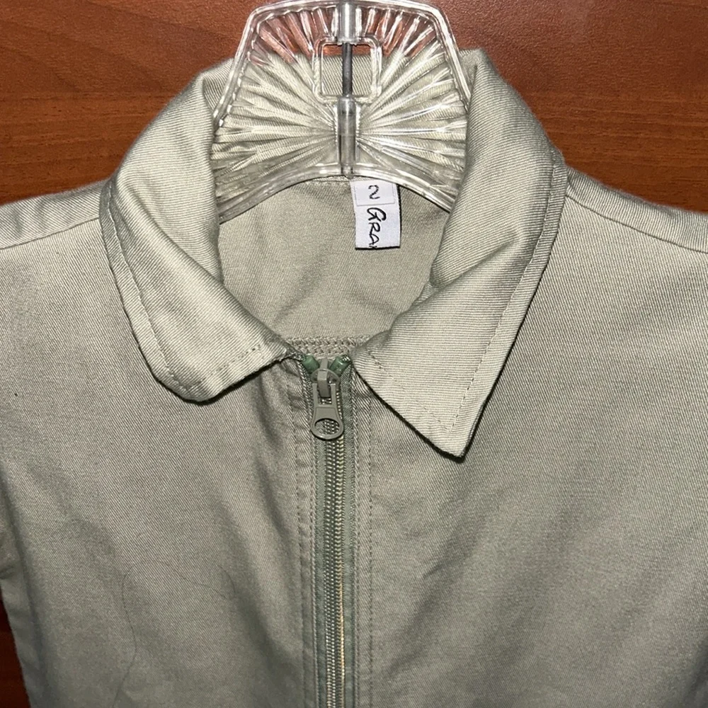Kids Unisex Utility Onesie / Romper with Short Sleeves Size 2